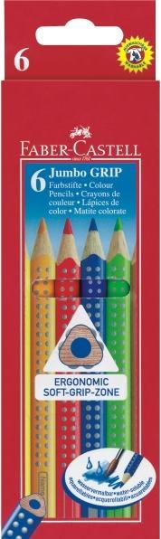 Actual product image Faber-Castell jumbo grip (Multicolor, 6 x)