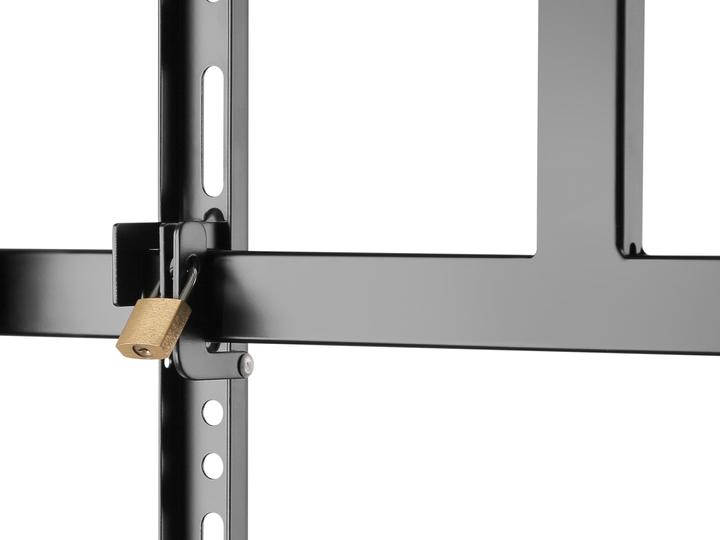 Actual product image equip TV trolley 60"-105"/100kg 1TFT with height adjustment grey (105", 100 kg)