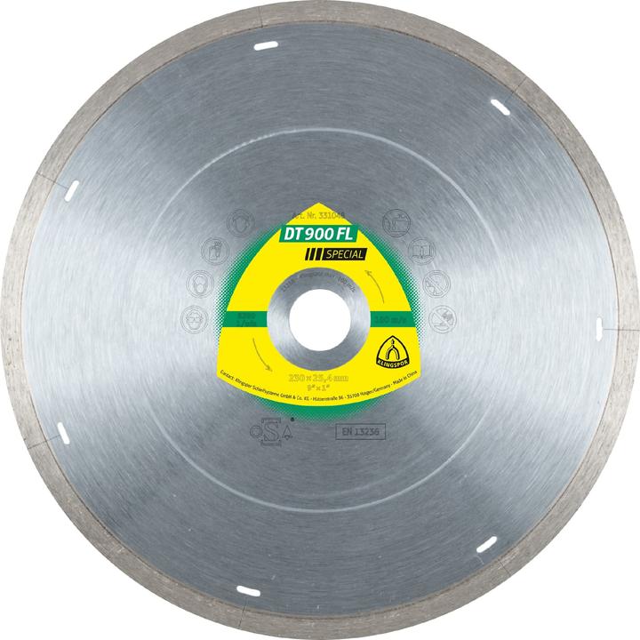 Produktbild Klingspor DT 900 FL Special - Diamanttrennscheibe 180 x 25,4 / 30 mm