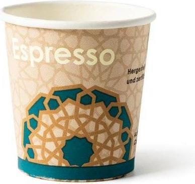 Produktbild Alpine Professional 1000 Stück - 110 ml Einweg-Espressobecher Coffee to go XS - 1 Karton (1000 x)
