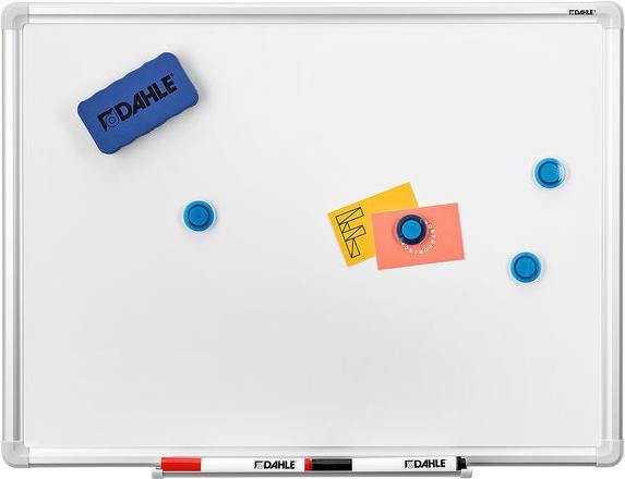 Immagine prodotto Dahle Lavagna bianca c Board 96151 (L x A) 90 cm 60 Formato orizzontale o verticale, vassoio incluso (90 x 60 cm)