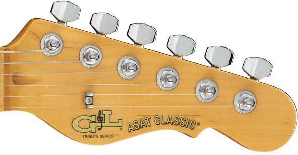 Produktbild G&L GL Guitars E-Gitarre ASAT Classic Tribute Butterscotch Blonde (Konzertgitarre, Sumpfesche, Ahorn, Kunststoff, Nickel)