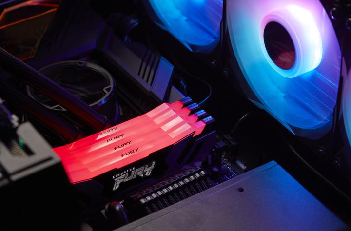 Productafbeelding Kingston 96GB DDR5-6000MT/S CL32 DIMM (2 x 48GB, 6000 MHz, DDR5 RAM, DIMM 288 pin)