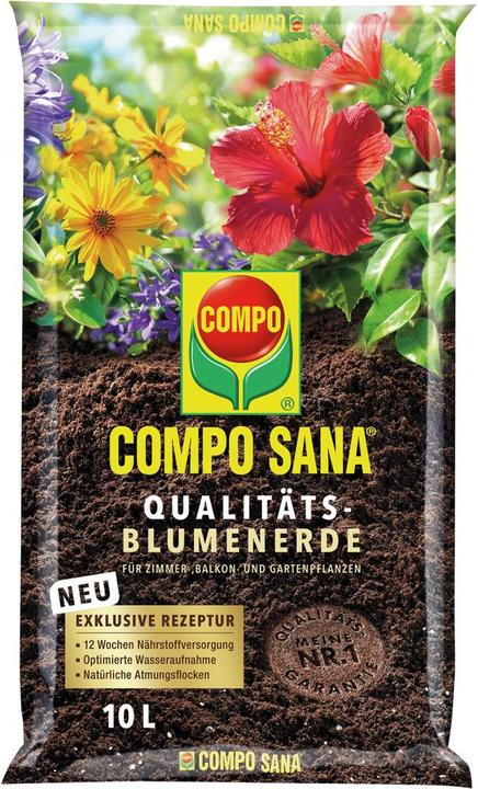 Produktbild Compo Sana® Blumenerde 20 L (20 l)