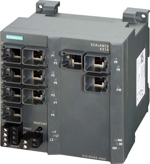 Actual product image Siemens SIEM 6GK5310-0FA10-2AA3 SCALANCE X310, m (Switch module)