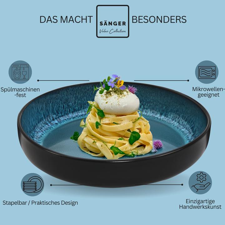 Produktbild Sänger Pastaschalen Set Vigo (6 x, 22 cm)