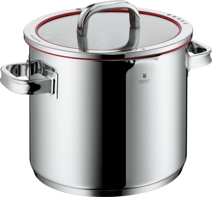 Kochtopf Gemüse- Suppentopf Induktion gross 24cm 8,8l Funtion4 Edelstahl 18/10 (24 cm, Kochtopf, Edelstahl)