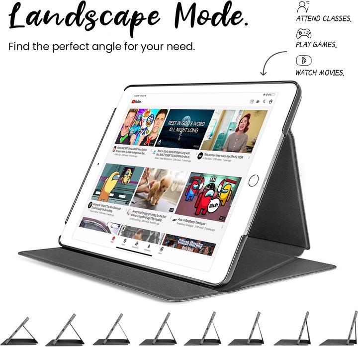 Immagine prodotto tomtoc B02 (10.2") Custodia verticale per tablet (iPad 2019 (7° gene), iPad 2020 (8. Gen))
