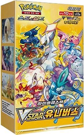 Produktbild Pokémon Pokemon KOR VStar Universe Box 10 Buste (Booster Pack)