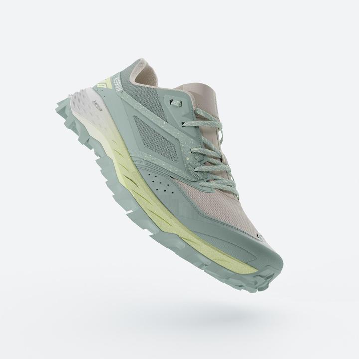 Produktbild Kiprun XT8 Women's Trail Running Shoes - Green/Yellow (41)