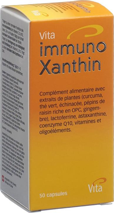 Vita Immunoxanthin Kapseln (50 Stk) (50 Stück, Kapseln, 185 g)