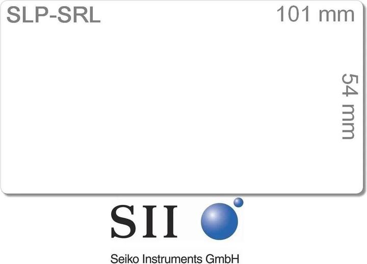 Actual product image Seiko SLP-SRL Shipping labels
