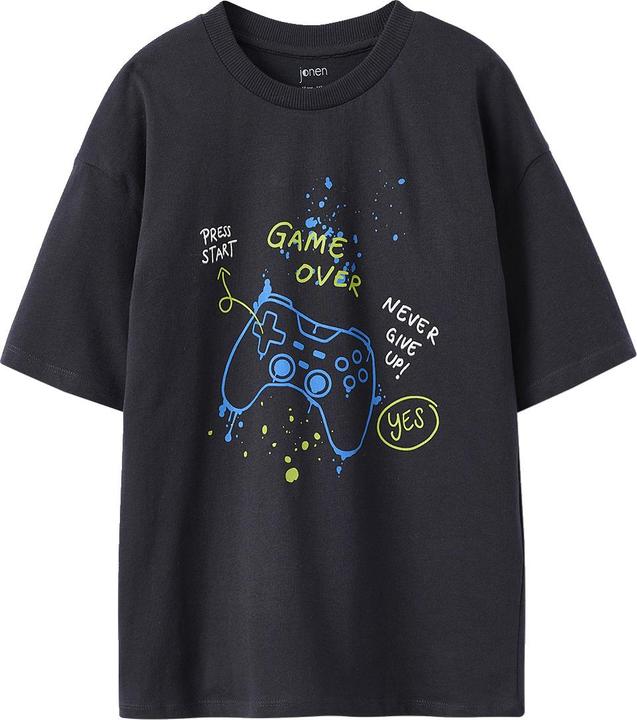 Produktbild Jonen 2er-Pack Jungen Sommer-Schlafanzüge Gamer mit Recycling-Baumwolle (128)