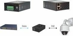 Actual product image Axis T8144 PoE+ Midspan Industrial (802.3af (PoE), 60 W)