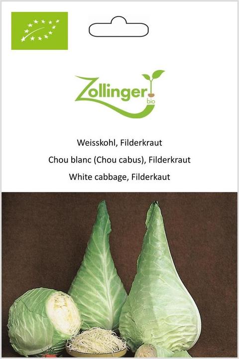 Produktbild Zollinger Bio Weisskohl, Filderkraut (Gemüsesamen)