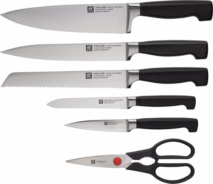 Actual product image Zwilling Four star knife block
