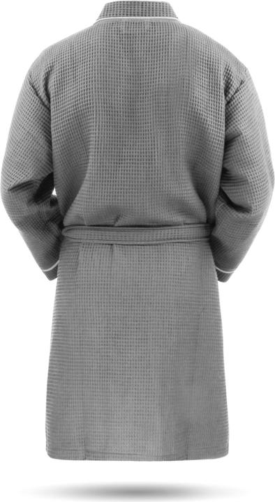 Image du produit Normani Peignoir Bali en gaufre piqué pour hommes (5XL)