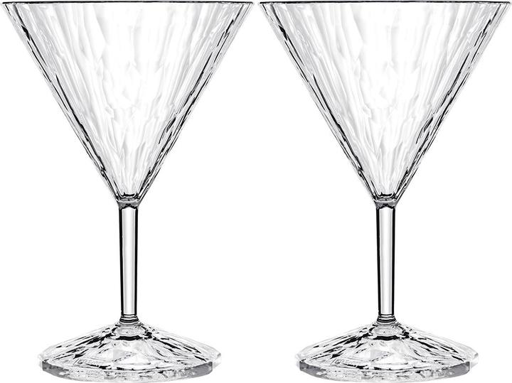 Immagine prodotto Koziol Bicchiere da cocktail Superglas Club No. 12, 250 ml, 2 pezzi (2.50 dl, 2 x, Bicchieri da Martini)