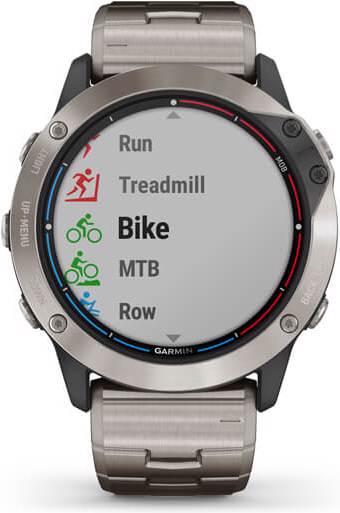 Actual product image Garmin Quatix 6x Solar Titanium (51 mm)