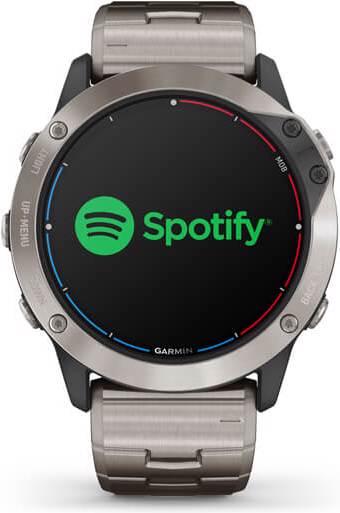 Actual product image Garmin Quatix 6x Solar Titanium (51 mm)