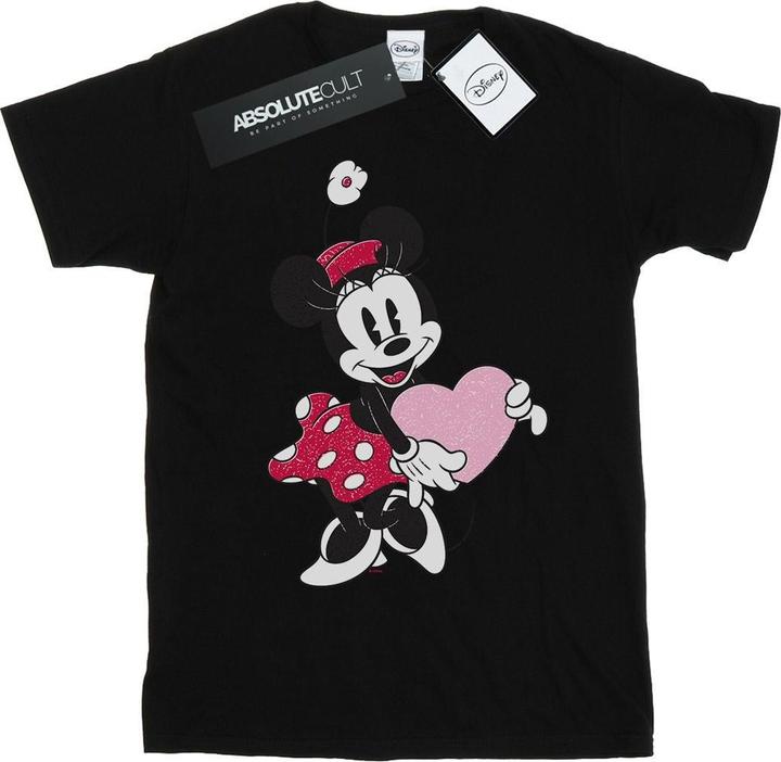 Disney Minnie Mouse Love Heart TShirt (L)