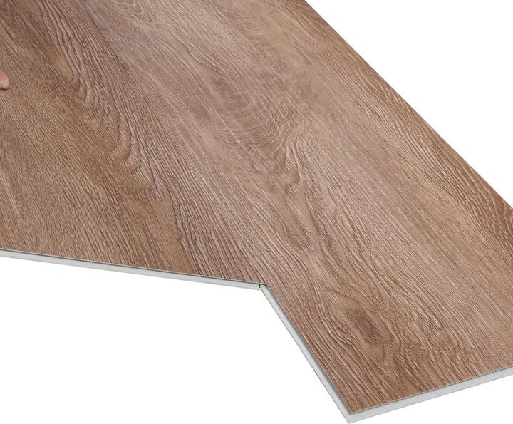Actual product image neu.holz SPC Klickboden Okapirg 10 Dekordielen 2,196 m² Natural Oak () (Vinyl floor, 2.20 m²)
