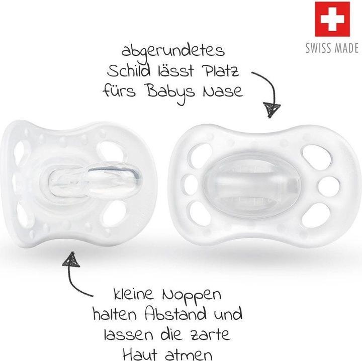 Image du produit Medela Baby Nuggi New Born 0-2 Transparent Uno (1 x, jusqu'à 2 M.)
