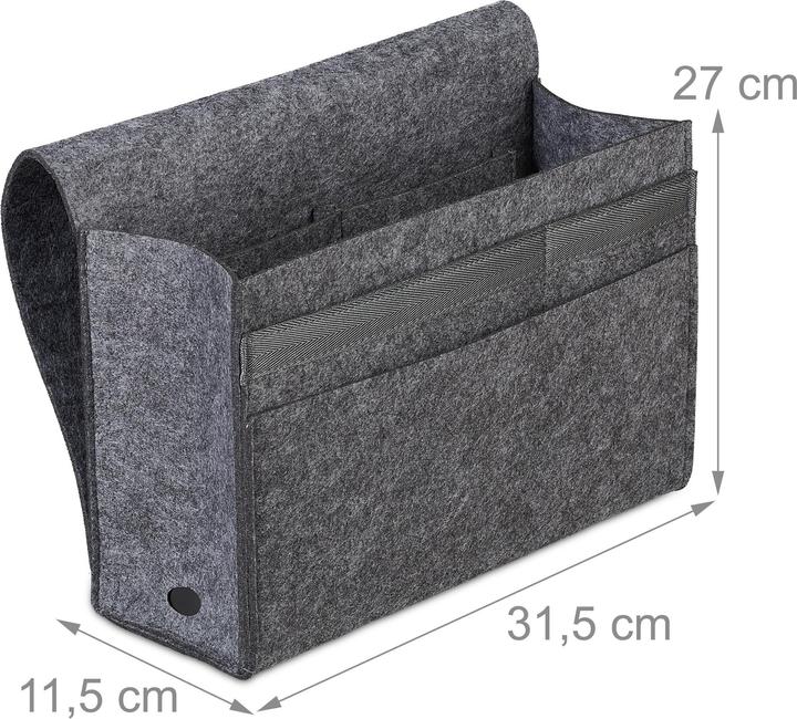 Produktbild Relaxdays Betttasche (1 x, 31.5 x 5 x 27 cm)