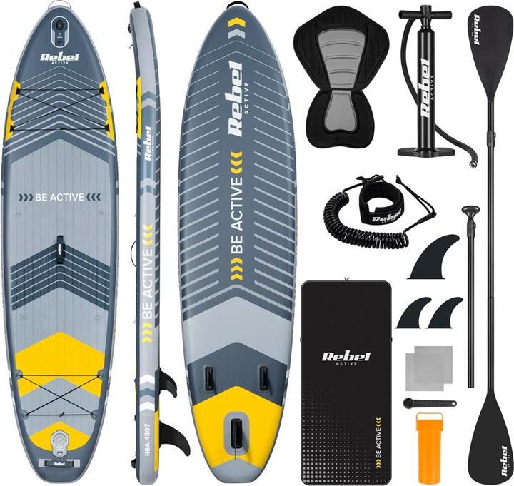 Actual product image Rebel SUP BOARD ACTIVE RBA-4507 - grey