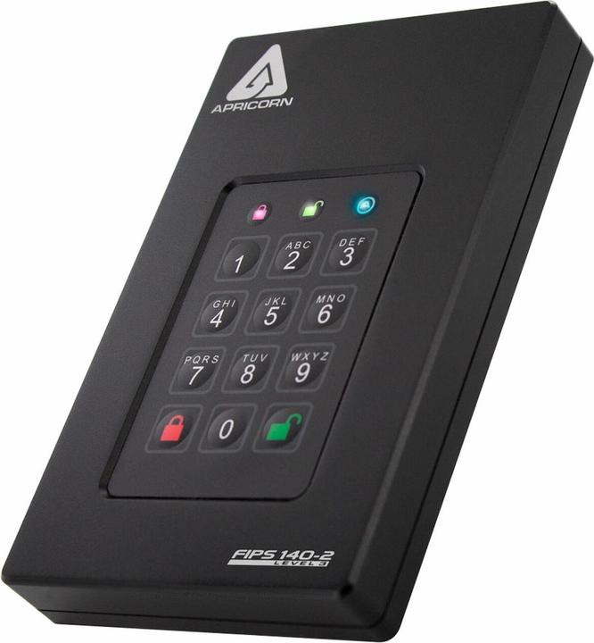 Actual product image Apricorn Aegis Fortress L3 (1 TB)