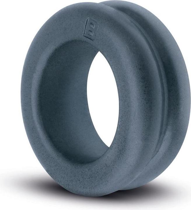 Boners Ribbed Cock Ring (2 cm)
