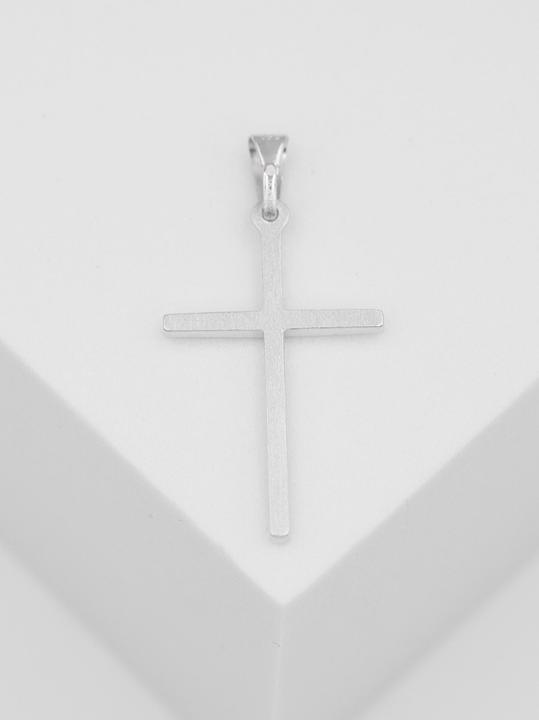 Image du produit Muau Croix (Or blanc)