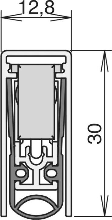Actual product image Cardatec Door drop seals D1