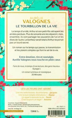 Produktbild Le tourbillon de la vie (Französisch, Aurélie Valognes, 2022)