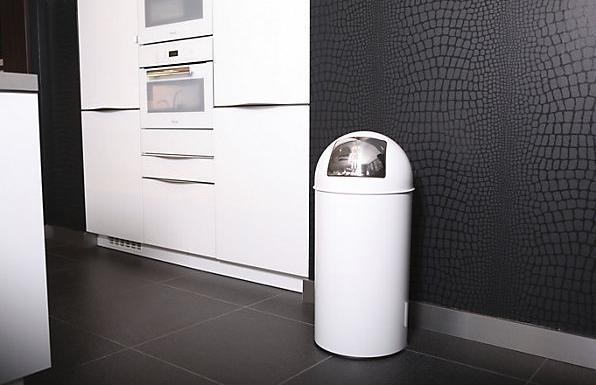 Immagine prodotto kaiserkraft Abfallsammler mit Push-Deckel (40 l)