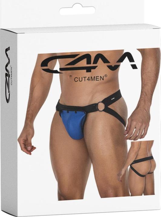Immagine prodotto Cut4men Herren Jock Strap in schwarz/blau (XL)