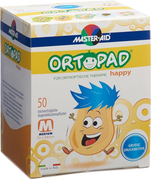 Master Aid Augenpflaster Happy Medium 50 Stück (50 x)