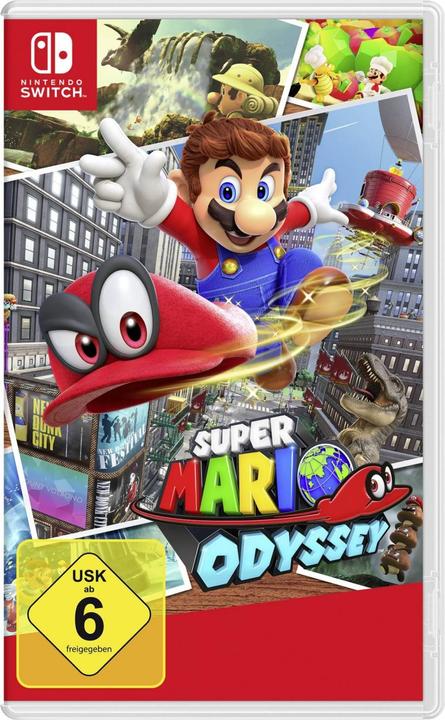 Actual product image Nintendo Super Mario Odyssey (Switch, DE)