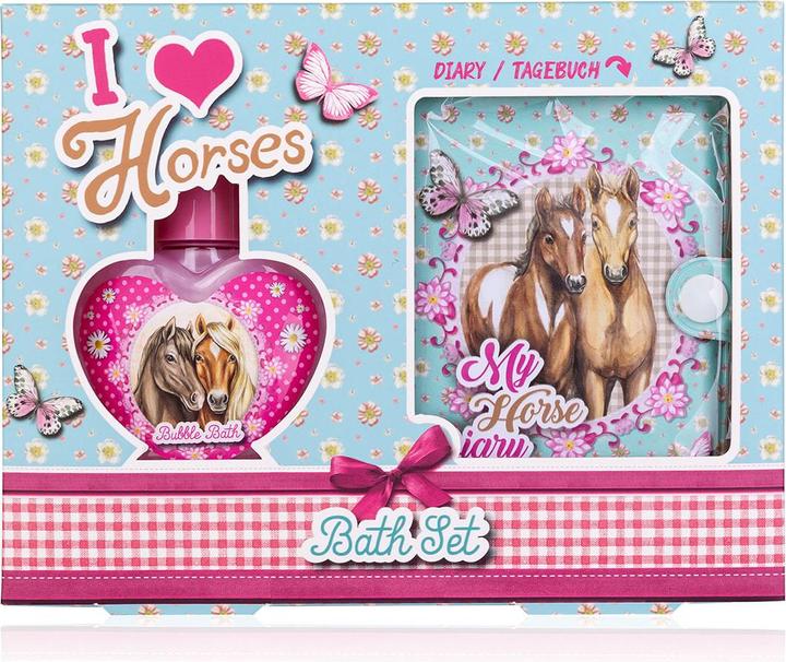 Image du produit Accentra Set de bain I LOVE HORSES (Set soin capillaire)