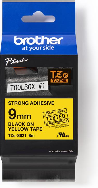 Produktbild Brother Tze-S621 (0.90 cm, Gelb, Schwarz)