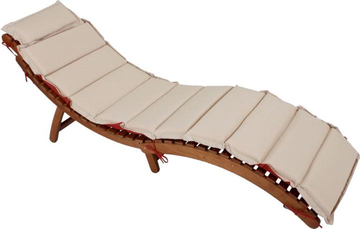 Productafbeelding Garden Pleasure Ligstoel Nassau naturel hout (55 cm)