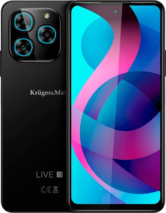 Image du produit Krüger&Matz Smartphone LIVE 11 noir (Noir)