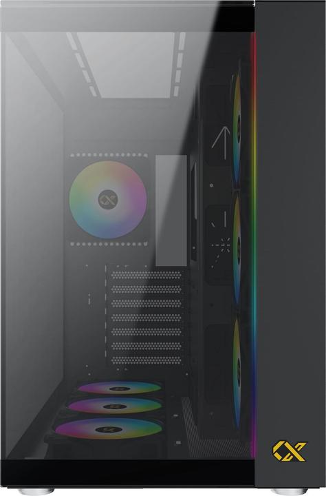 Image du produit Xigmatek Boitier Moyen Tour E-ATX Aqua Ultra RGB avec panneaux vitrés (Noir)