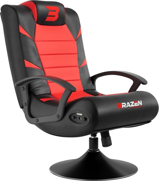 Actual product image Brazen Gaming Chairs Pride 2.1 Gaming Chair - Red