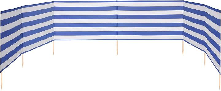 Produktbild Ladeheid Windschutz für Strand mit Holzstab (4 m) (400 cm)