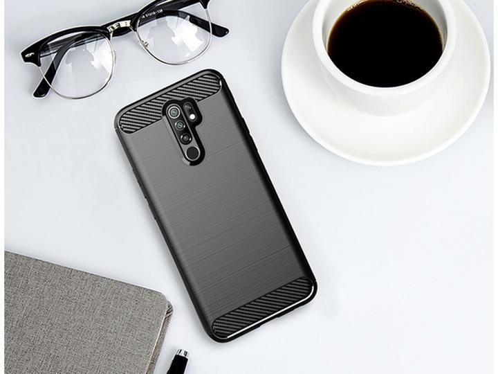 Produktbild Screenguard Xiaomi Redmi 9 Hülle Carbon Brushed Soft TPU (Xiaomi Redmi 9)