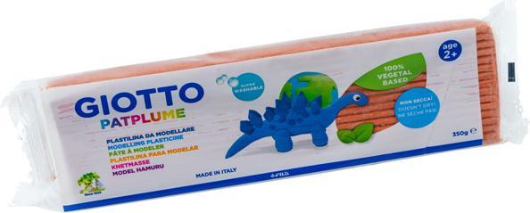 Produktbild Giotto Knetmasse Patplume 350g terracotta