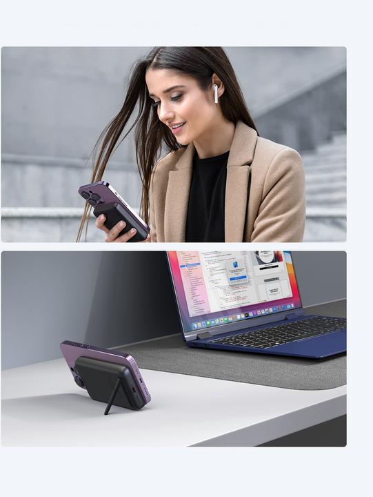 Actual product image Aukey MagFusion (10000 mAh, 30 W, 37 Wh)