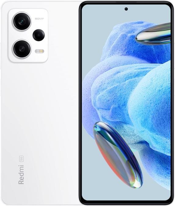 Xiaomi Redmi Note 12 Pro 5G (8GB) (128 GB, Polar White, 6.67", Dual SIM, 5G)