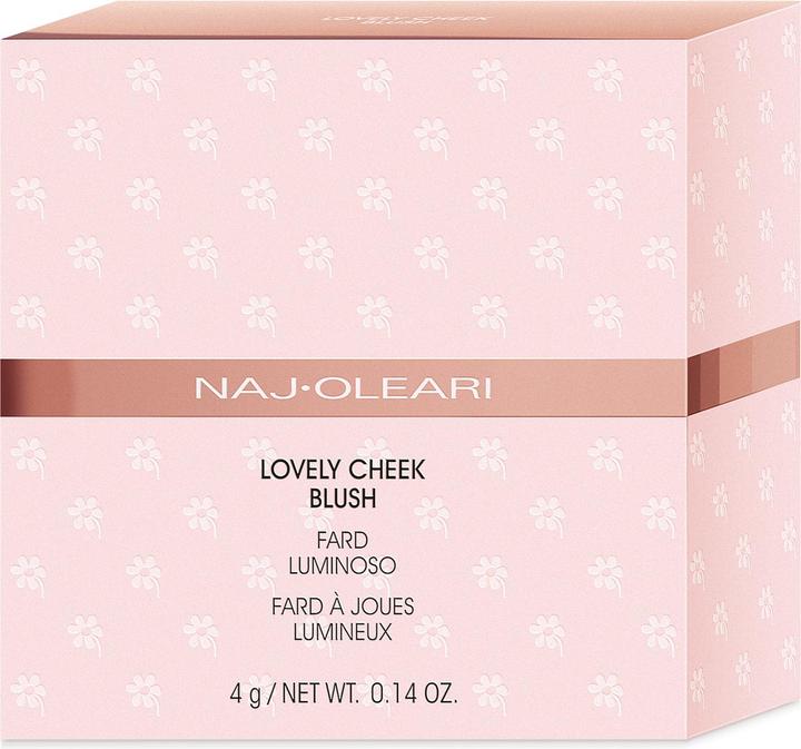 Actual product image Naj Oleari Lovely Cheek Blush 01 Golden Peach 4g (01 Golden Peach)